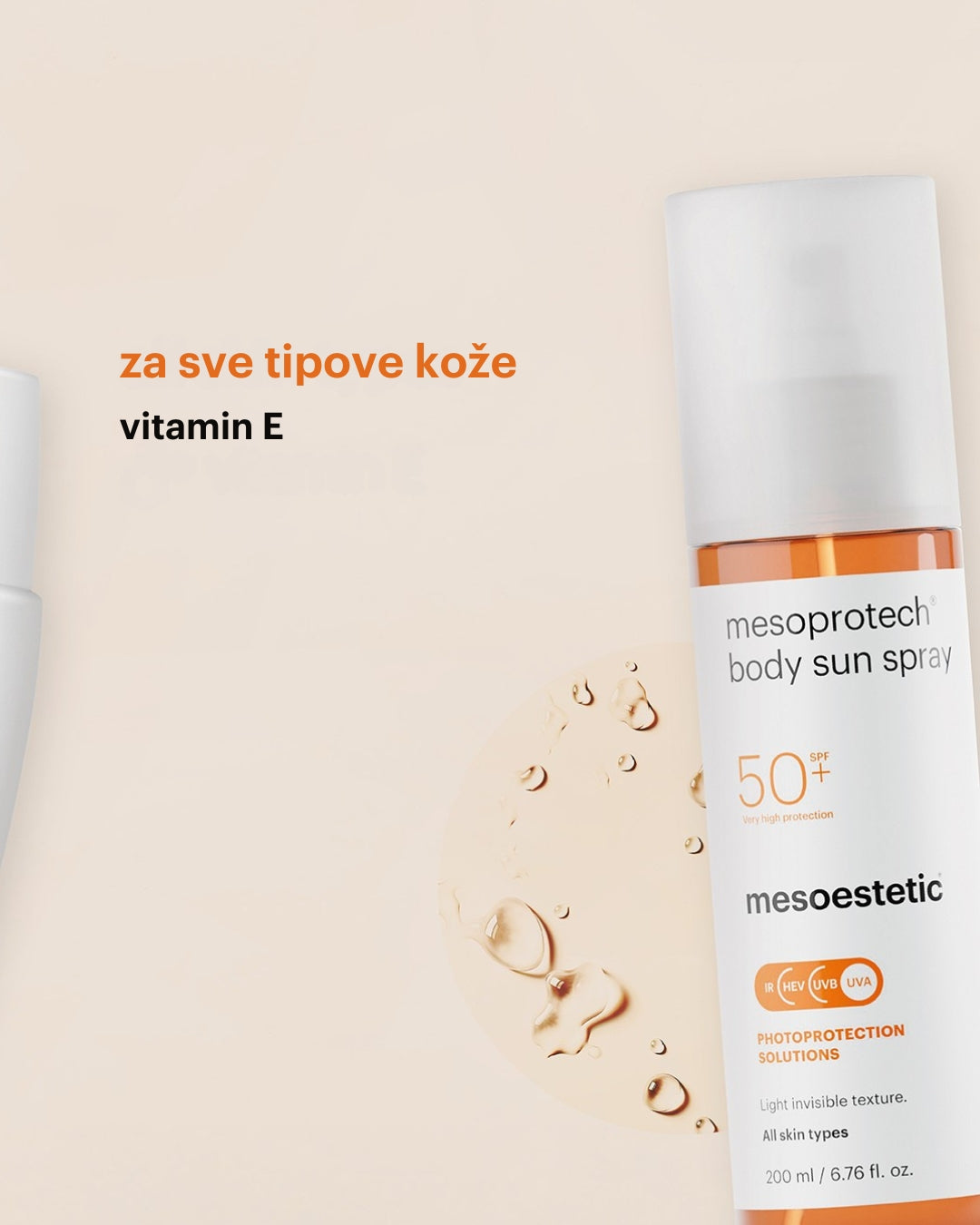 Mesoprotech body sun spray
