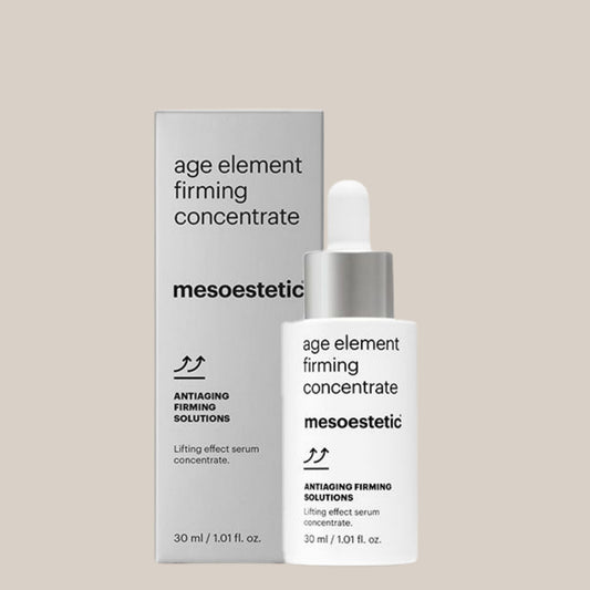 Mesoestetic Age Element Firming Concentrate - luksuzni serum u elegantnoj bočici, idealan za učvršćivanje kože, smanjenje bora i poboljšanje elastičnosti