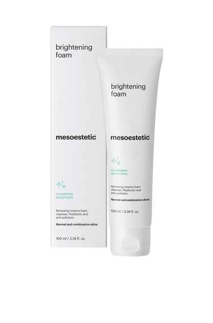 mesoestetic brightening foam