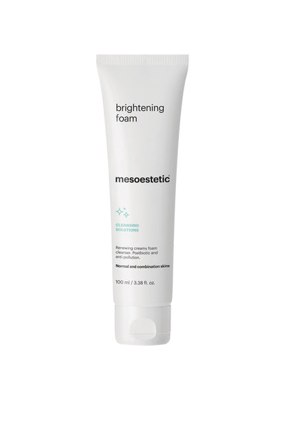 mesoestetic brightening foam