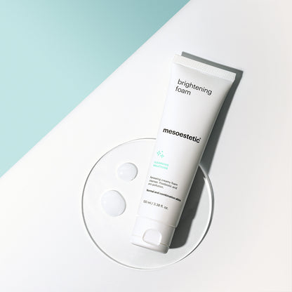 mesoestetic brightening foam