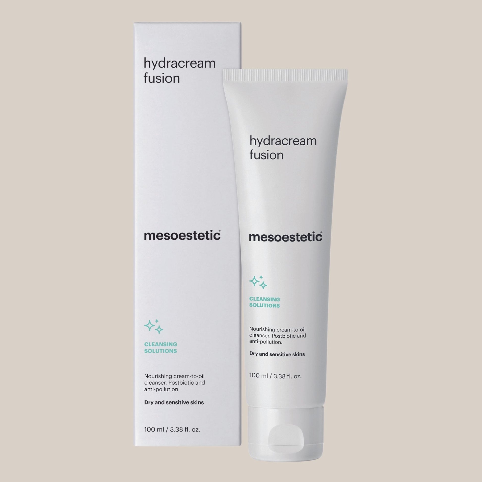 Mesoestetic Hydracream Fusion - bočica kreme za čišćenje lica koja dubinski hidrira i obnavlja kožu, idealna za svakodnevnu njegu i poboljšanje teksture